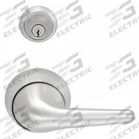 SCHLAGE Door Lockset: Storeroom Lever Locksets, Stainless Steel, ADA Compliant, Ligature-Resistant (MPN L9465P SL1 630). Key specifications — Ligature Resistance: Ligature-Resistant; Brand: SCHLAGE; Visual Indicator Message: Locked/Unlocked; Lockset Style: L SL1; ADA Compliant: Yes; Finish: Satin Stainless Steel : Forged Brass.