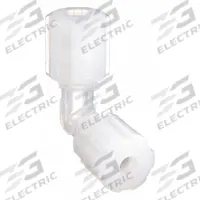 PARGRIP Compression Fitting Elbow: 1/4 in OD x 1/8 in OD Size, Compression x Compression, PFA (MPN GECR-42). Key specifications — Series: Pargrip; Brand: PARGRIP; Standards: FDA Approved.