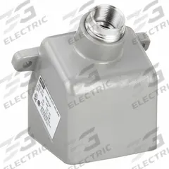 HUBBELL Back Box: For UL 1686 Pin & Sleeve Devices, 30 A, 0.75 in, Dead End Hub, 30° (MPN MB301W). Key specifications — Brand: HUBBELL; Material: Aluminum.