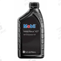MOBIL Non-Detergent Compressor Oil: 1 qt, Bottle, 30 SAE Grade, 100 ISO Viscosity Grade (MPN 123001). Key specifications — attr59744: 100; attr59746: 100; attr59736: No; attr59735: Bottle; attr59749: 30.