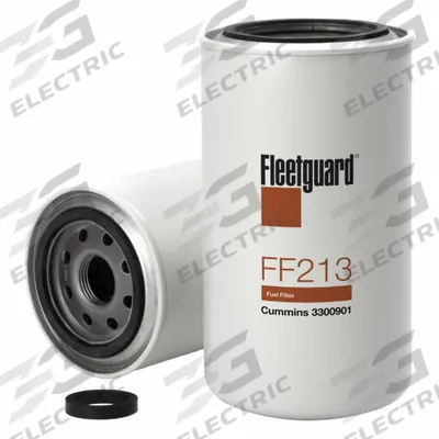FLEETGUARD Automotive Fuel Filter: 16 1/8 in Overall Lg, 3 11/16 in Outside Dia, Diesel Fuel - Spin-On Fuel Filters