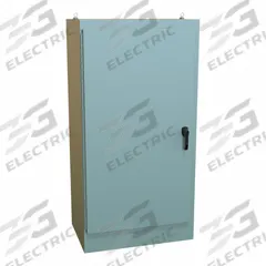 HAMMOND Electrical Enclosure: Steel, 72 in x 37 in x 24 in, NEMA 12/13/3R/4, Solid Cover, Hinged (MPN HN4FS723724). Key specifications — Closure Method: Handle; Brand: HAMMOND; Knockouts: Not Included.