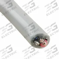 CAROL Communication Cable: 50 ft Cable Lg, 16 Strands, 22 AWG, Riser, Comm Cable, PVC, Gray, PVC (MPN C0454A). Key specifications — Application: Audio Systems; Fire Rating: Riser; Insulation Material: PVC; Jacket Material: PVC; Manufacturer Part Number: C0454A; Product Type: Communication Cable; Shielding Material: Aluminum Mylar Foil; Brand: CAROL.