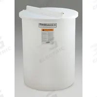 SNYDER INDUSTRIES Storage Tank: Single Wall, Vertical, 150 gal, Open Top, 3/16 in Wall Thick, HDPE (MPN 5710000N97207). Key specifications — Construction Material: HDPE; Brand: SNYDER INDUSTRIES.