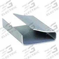 Strapping Seal: Open Seals, Fits 3/4 in Strap Wd, 1/40 in Seal Thick, Steel, Regular Duty, 250 PK (MPN 16P030). Key specifications — Material: Steel; Seal Application: Regular Duty; Brand: APPROVED VENDOR.