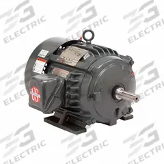 U.S. MOTORS General Purpose Motor: Rigid Base Mount, Totally Enclosed Fan Cooled, 150 hp, 1,190 RPM (MPN H150P3F). Key specifications — Brand: U.S. MOTORS; Nameplate Voltage @ 60 Hz: 380/460V AC; Full Load Current @ 60 Hz: 181.0 A; Nameplate RPM @ 60 Hz: 1,190 RPM; Motor Enclosure: TEFC.