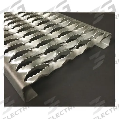 APPROVED VENDOR Ladder Tread Channel: Channel, Serrated - Stair Treads & Channels