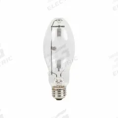 HID Bulb: Universal Burning, E17, Medium Screw (E26), 150 W Watt, 2100K, High Pressure Sodium, 55V (MPN LU150/55/MED). Key specifications — Color Temperature: 2100K; Brand: LEDVANCE/ SYLVANIA; Shatter-Resistant: No.