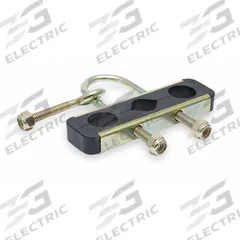 SMITH-BLAIR Support Clamp: Support Clamp, Rubber/Steel, Eye Bolt/U-Bolt, Air Brake Hose (MPN 6634213). Key specifications — Material: Rubber; Includes: Eye Bolt; For Use With: Air Brake Hose; Brand: SMITH-BLAIR; Product Type: Support Clamp; Color: Black; Mount Type: Eye Bolt.
