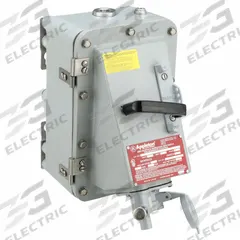 APPLETON ELECTRIC Mechanical Interlock: 600V AC, Three Phase, 30 A, 4 Pole, 3 Wire (MPN EBRH3034DS). Key specifications — Brand: APPLETON ELECTRIC; Reverse Service: No; Hazardous Location Class: Class I.