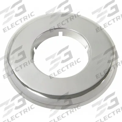 KISSLER Escutcheon: For Universal Fit Most Mfgs Series, Plastic, Chrome Finish - Faucet Escutcheons
