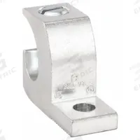BURNDY Wire Connector: 14 AWG – 1/0 AWG Wire Sizes, 1/4 in Stud Size, Tin-Plated Aluminum Lug Body (MPN BGBL1/0). Key specifications — Brand: BURNDY; For Wire Material: Aluminum; Maximum Stranded Copper Wire Size: 1/0 AWG; Minimum Stranded Copper Wire Size: 14 AWG; Lug Material: Tin-Plated Aluminum.