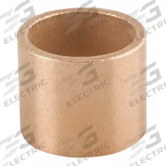 Sleeve Bearing: Bronze, SAE 841, 3/8 in Bore, 1/2 in OD, 1 in Lg, SAE 90 Oil with PTFE, 3 PK (MPN EXEP060816). Key specifications — System of Measurement: Inch; Material Grade: SAE 841; Lubricant Material: SAE 90 Oil with PTFE; Brand: BUNTING BEARINGS.