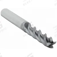 CLEVELAND Square End Mill: Carbide, TiAlN Coated, 4 Flute, 5/16" Mill Dia, 1-1/4" LOC, 3" OAL (MPN C80025)