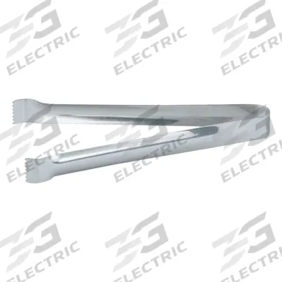 VOLLRATH Pom Tongs: 12 in Overall Lg, Silver, NSF Certified, 1 Piece - Serving Tongs