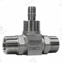 BLANCETT Stainless Steel Turbine Meter: Flow Meter, Turbine, 4 in NPT, 4 in Connection Size, NPT (MPN B311-084). Key specifications — Product Type: Flow Meter; Rotor Material: Stainless Steel; Accuracy %: +/-1%; Output Type: Standard Frequency Pulse; Brand: BLANCETT; Unit Of Measure: Gallons; Display Type: No Display; Termination: Not Listed.