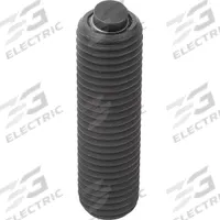 KIPP Fully-Threaded Gripper w/Flat Pad: Steel Insert, M24, 40 mm Thread Lg, 12 mm Pad Top Dia (MPN K0291.124X040). Key specifications — attr648612: KIPP.