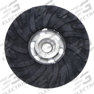 MERIT Quick Change Flap Disc Backup Pad: TR, 2 in Dia, 1/4 in Straight-Shank - Straight-Shank Backing Pads for TR Quick-Change Discs