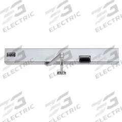 NORTON DOOR CONTROLS Door Operator: Low Energy, Heavy Duty, 26 11/16 in Lg, 2 11/16 in Wd, 3 in Ht (MPN 7122SZ x RH x 120VAC x 689). Key specifications — Compatible with Brand: Norton; Performance Grade: 1 - Heavy Duty; Power Level: Low Energy; Brand: NORTON DOOR CONTROLS; Ligature Resistance: Not Ligature-Resistant; Finish: Aluminum Painted; Series: 7100SZ; Location Use: Interior/Exterior.