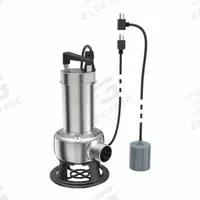 GRUNDFOS Plug-In Utility Pump: 1 hp, 1 2/5 in Max. Dia. Solids, Continuous Duty, 220-230V AC, Female (MPN 96846954). Key specifications — Impeller Material: Stainless Steel; Includes: Float Switch; Rated Voltage: 220-230V AC; Brand: GRUNDFOS.