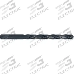 CHICAGO-LATROBE Jobber Length Drill Bit: 9/32", 118° Point, Black Oxide HSS, Tang Shank (MPN 47498). Key specifications — attr1225567: 0.2813.