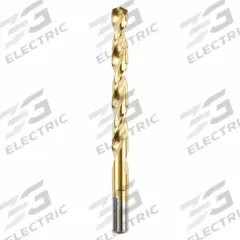 MILWAUKEE Jobber Length Drill Bit: 25/64", 135° Split Point, TiN-Coated HSS, Parabolic Flute (MPN 48-89-2222). Key specifications — attr1225567: 0.3906.