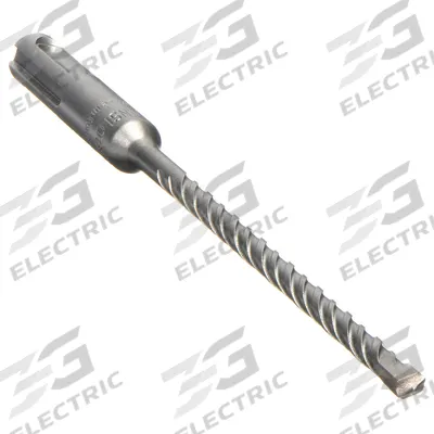 BOSCH Rotary Hammer Drill: 5/16 in Drill Bit Size, 4 in Max Drilling Dp, 6 in Overall Lg - Carbide-Head SDS-Plus Concrete & Masonry Drill Bits
