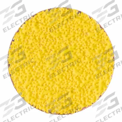 NORTON Quick-Change Cloth Disc: TR, 2", Ceramic, 36 Grit, Y Wt Cloth - Cool-Cutting Sanding Discs for Stainless Steel & Nickel Alloys