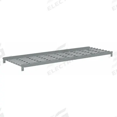 TENNSCO Shelf: 48 in x 12 in, 500 lb Load Capacity, Steel, 5 ga Decking, Gray - Wire Decking Shelf Kits for Boltless Shelving