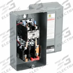 SQUARE D Definite Purpose Magnetic Motor Starter: Non-Reversing, 2 Poles, 40 A, 208-240V AC Coil (MPN 8911DPSG42V09). Key specifications — Brand: SQUARE D; Thermal Units Required: 1 Thermal Unit Required (Not Included).