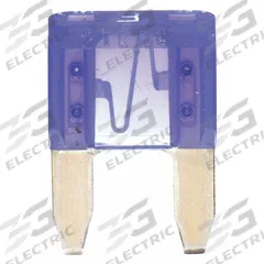 BUSSMANN Automotive Fuse: ATM Series, Fast-Acting, 3 A, 32 V DC, Non-Indicating (MPN ATM-3). Key specifications — Series: ATM; Brand: BUSSMANN; Fuse Profile: Standard Profile.