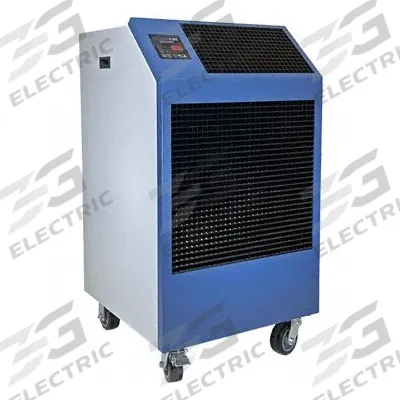 OCEANAIRE Portable Air Conditioner: 1,250 sq ft – 2,500 sq ft, 60,100 BtuH, 460V AC - Heavy-Duty Portable ACs for Cooling Only