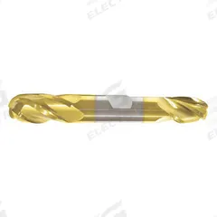 APPROVED VENDOR Ball End Mill: Carbide, TiN Coated, Double End, 4 Flute, 1/8" Mill Dia, 3/8" LOC (MPN 245-001002)
