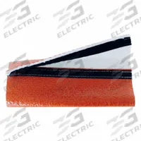 AEROQUIP Aerostyle Pyrojacket: Silicone Rubber, 1 1/8 in Dia, 25 ft Lg, Iron Oxide Red (MPN PJAVCO-18-IOR). Key specifications — Brand: AEROQUIP; Color: Iron Oxide Red; Material: Silicone Rubber.
