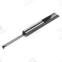 MICRO 100 Grooving Tool: 0.1875 in Shank Dia., Right Hand, 2.000 in Overall Lg (MPN QMFR-030-750-100)