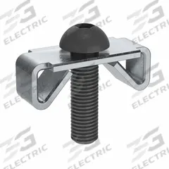 Standard End Fastener: Std End Fastener, 40 Series, 15.9 mm x 33.1 mm, For 8 9/64 mm Slot Wd, Silver (MPN 40-3891). Key specifications — Material: Steel; Mounting Type: Slide-In; Brand: 80/20; Finish: Polished.