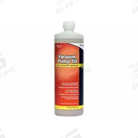 NU-CALGON Refrigerant Evacuation Pump Oil: ISO-46, 1 qt Container Size, Bottle (MPN 4383-24). Key specifications — SAE Viscosity Grade: 30.5; Color: Clear; Brand: NU-CALGON; ISO Viscosity Grade: ISO-46.