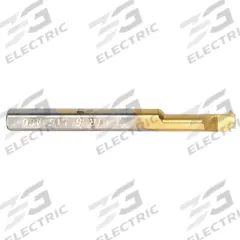 CARMEX Threading Tool: 5.00mm Shank Dia., TiN, 2.30mm Center to Cutting Tip, Carbide (MPN MIR 5 L15 A55 BXC)