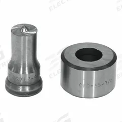 EDWARDS Round Punch & Die Set: Edwards, 55 ton_65 ton_100 ton_120 ton Compatible Ironworker Size (MPN ED9-PD27/32). Key specifications — attr67451: IW55 , IW65 , IW100, IW120; attr67489: Round; attr67463: 27/32 in; attr67447: ED9-PD27/32; attr67456: Edwards; attr67443: EDWARDS; attr67472: 27/32 inRound Punch & Die Set.