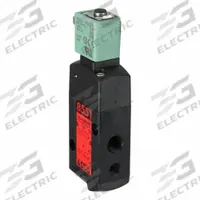 ASCO Solenoid Valve: 3-Way, Configurable, 1/4 in Pipe Size, 120V AC, Remote Pilot, Aluminum Body (MPN SC8551A001MS). Key specifications — Pipe Size: 1/4 in; Voltage: 120V AC; Brand: ASCO.