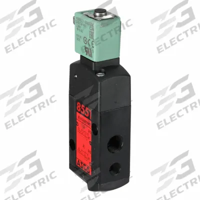 ASCO Solenoid Valve: 3-Way, Configurable, 1/4 in Pipe Size, 120V AC, Remote Pilot - 3-Way/2-Position, Configurable Solenoid Valves