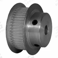 DAYTON Timing Pulley: Modified Curvilinear, Fixed, For GT Timing Belt Section, For 9 mm Belt Wd (MPN 48-2P09-6FA3). Key specifications — Brand: DAYTON; Finish: Clear Anodized; For Belt Series: Powerhouse®.