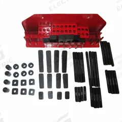 JET Machine Clamping Kit: For 3/4 in T-Slot, 5/8" Stud, 58 Pc (MPN CK-58). Key specifications — Brand: JET; Includes Studs: (4) 4 in; Stud Thread Size: 5/8".