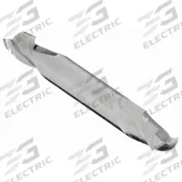 APPROVED VENDOR Square End Mill: Carbide, Double End, 2 Flute, 7/16" Mill Dia, 9/16" LOC, 2-3/4" OAL (MPN 234-001110)