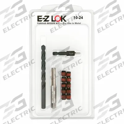 APPROVED VENDOR Self Locking Thread Insert: Std Wall, #10-24 Int Thrd Sz, 3/8"-16 Ext Thrd Sz - Self-Locking Insert & Installation Tool Kits