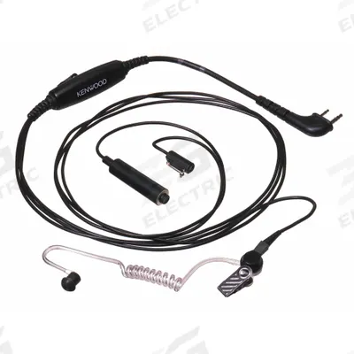 KENWOOD Bluetooth Earpiece: Fits Kenwood, For NX-P1000 Series, Earbud, Push To Talk - Kenwood-Compatible Earpieces & Headsets