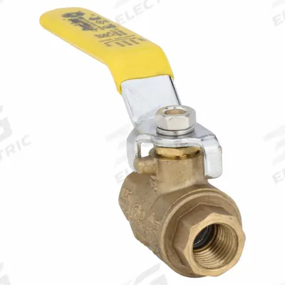 APPROVED VENDOR Manual Two-Way Ball Valve: 1/4 in, Brass, Straight, FIP x FIP - Brass Ball Valves