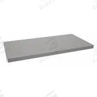 TENNSCO Shelf: 72 in x 36 in, 2,750 lb Load Capacity, Steel, 16 ga Decking, Gray, Shelf (MPN RXHS-7236). Key specifications — attr7875: Steel; attr7906: Shelf; attr17410: Zinc Plated; attr17412: Single Straight; attr17414: Gray; attr17415: Steel; attr37831: TENNSCO; attr37833: Zinc Plated.