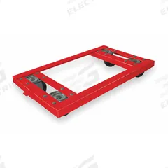 APPROVED VENDOR General Purpose Dolly: 2,000 lb, Red, 36 in L x 24 in W x 5 in H Deck, (4) Swivel (MPN 2TUL8). Key specifications — Brand: APPROVED VENDOR; Color: Red; Caster/Wheel Configuration: (4) Swivel; Lip Type: Flush; With Tow Eye: Yes.
