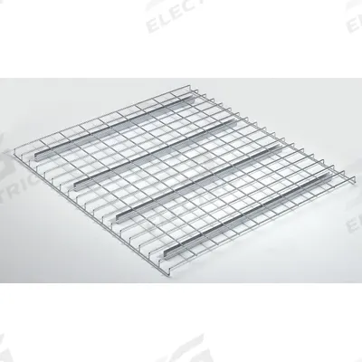 NASHVILLE WIRE Pallet Rack Decking: 58 in x 36 in, Waterfall, Std Wire Decking, 6 ga Decking - Standard-Channel Waterfall Wire Pallet Rack Decking